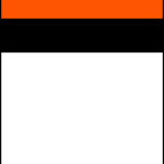 Naranja-Negro-Blanco